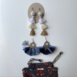 Bundle of CHAN LUU Tassel Earrings✨